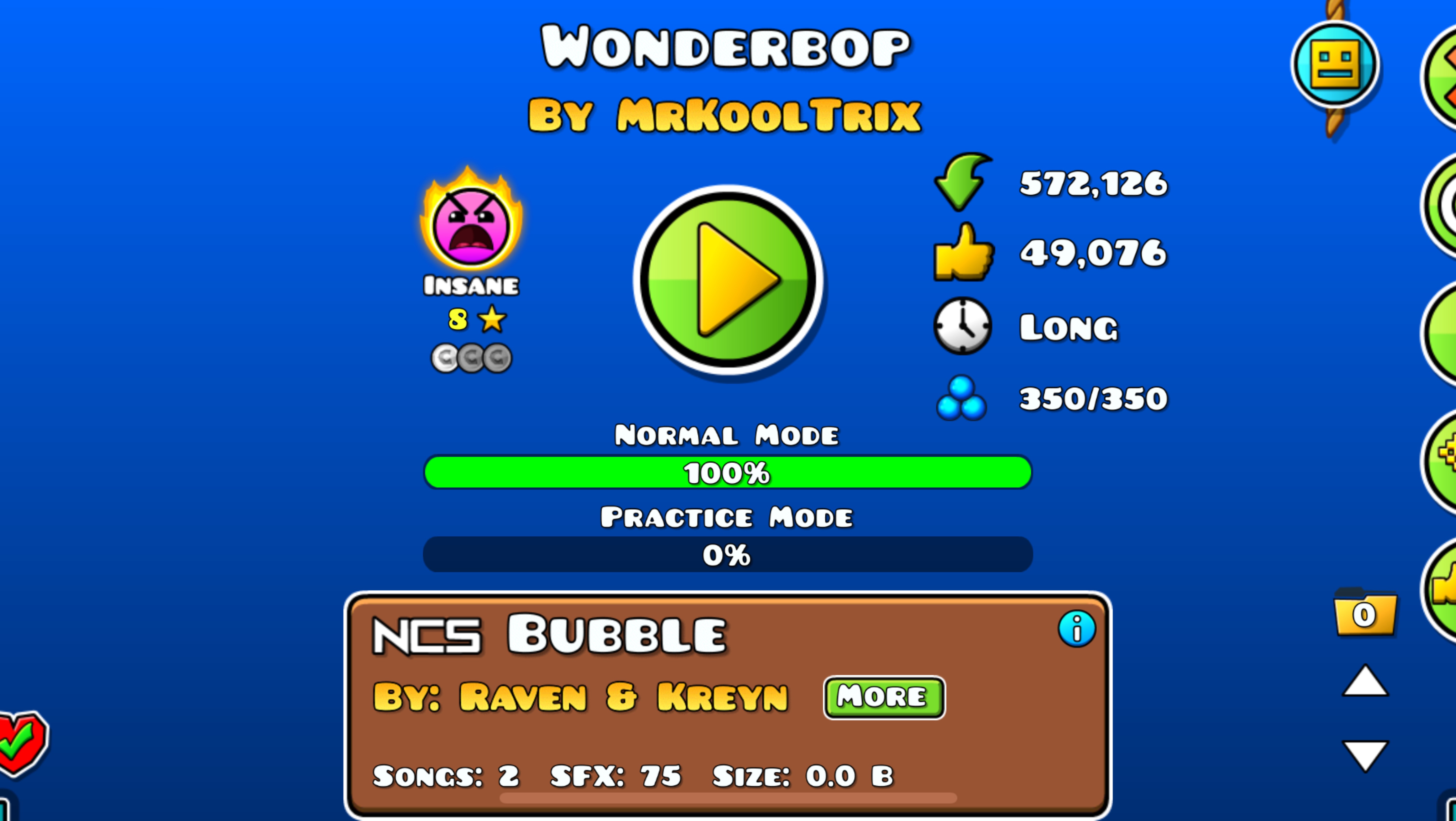 Wonderbop/ geometry dash 2.207 not of mulpan смотреть онлайн