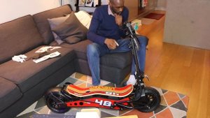 Velocifero mini mad 800w escooter -London to US the problems in getting it here!-HERVEs WORLD- EP37