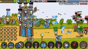 Grow Castle - 9 641 394 565 урона в Аду на семидневном аккаунте 18 звезд Гроу Кастл