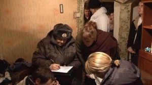 Участники рейда посетили неблагополучные семьи. Ноябрь 2010 год.
