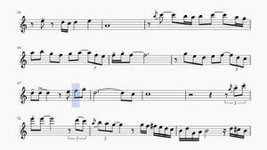 How do you keep the music playing. M.Legrand - A.&M.Bergman. +version for altosax