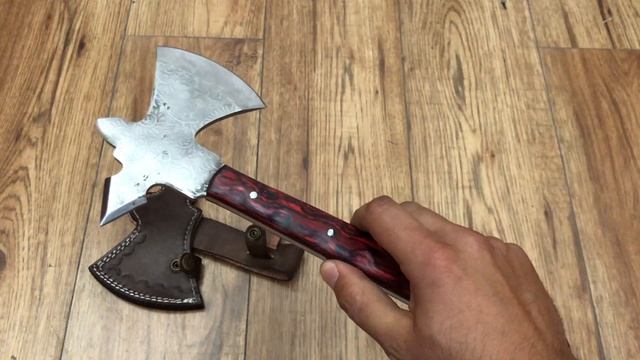 ASH AD802 Handmade Hunting Camping Survival Throwing Carbon Steel AXE 12 Inches