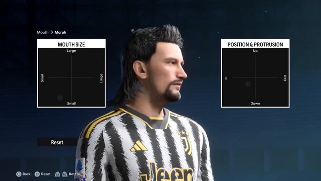 Roberto Baggio FIFA 24 pro clubs look alike tutorial | EA SPORT FC 24 | Juventus | Italia