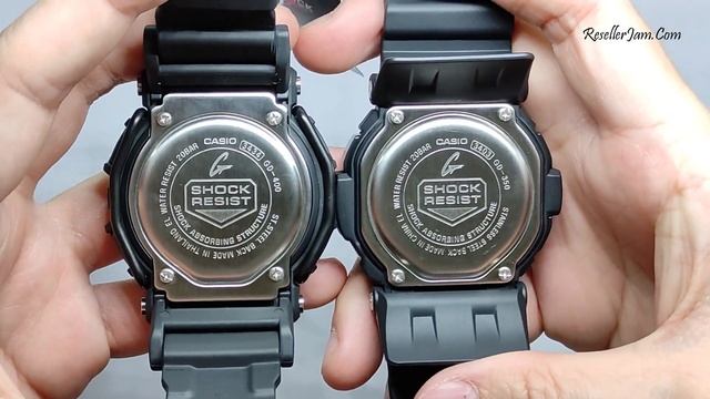 Casio G-Shock GD-400-1B2 vs Casio G-Shock GD-350-1C смотреть онлайн