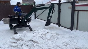 25.02.24 самодельный мини экскаватор
