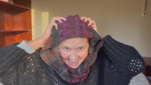 Актриса театра и кино Елена Михайлова. Самопроба. Учительница Баба Яга. Октябрь, 2024 г.