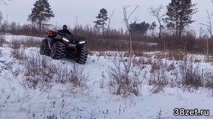 Тест-драйв вездехода ЗЭТ. Пневмоблокировки. Скользкий подъем!