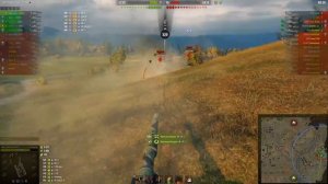 ОФИГЕТЬ! ЕГО ДАЖЕ ТОЛПА СТАТИСТОВ НЕ СМОГЛА ПРИБИТЬ! ВОТ ЭТО МОНСТР В WOT!