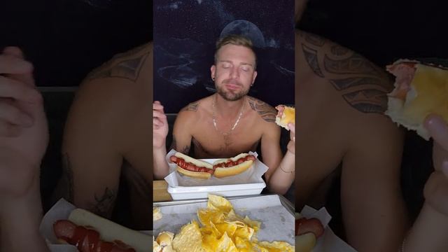 Binge Burp feedee boy with epic stuffing, burping, belly stretching action. Mukbang foodfetish