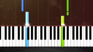 Jurassic Park Тема простые песни на фортепиано