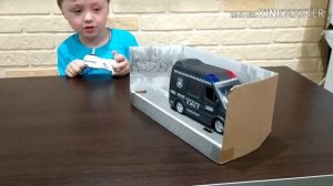 Игрушка полицейская машинка на пульте управления