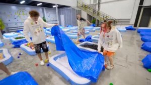 ГЛЕНТ прыгает в 25 БАССЕЙНОВ!