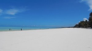 Ослепительный пляж!Белый песок в Паже,Занзибар!