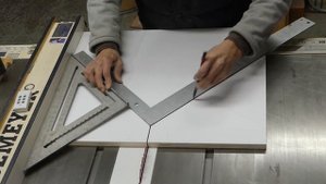 Каретка для запила под 45 градусов