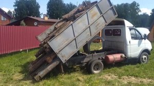 Привезли баню.