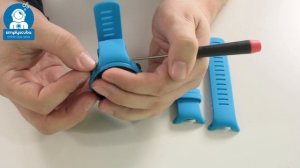 How to Change a Strap on a Suunto D4i Novo - www.simplyscuba.com