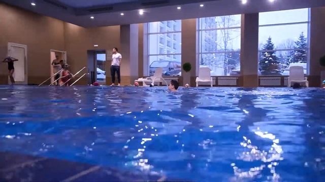 Водные процедуры в Спортзании