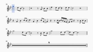 Rock with you by Michael Jackson. + version for alto sax (performed by MuseScore)