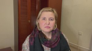 Актриса театра и кино Елена Михайлова. Монолог жены сталкера. Октябрь, 2024 г.