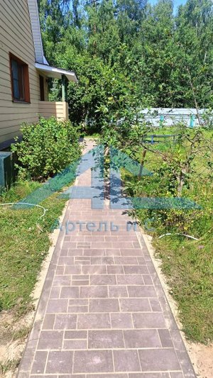 2. Благоустройство придомовой территории брусчаткой в г. Черноголовке Москвоской области