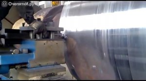 Самый большой в мире токарный станок по металлу