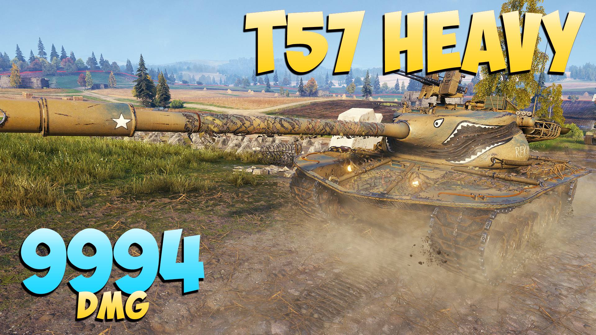 T57 Heavy - 7 Фрагов 9.9K Урона - Импульсивный! - Мир Танков