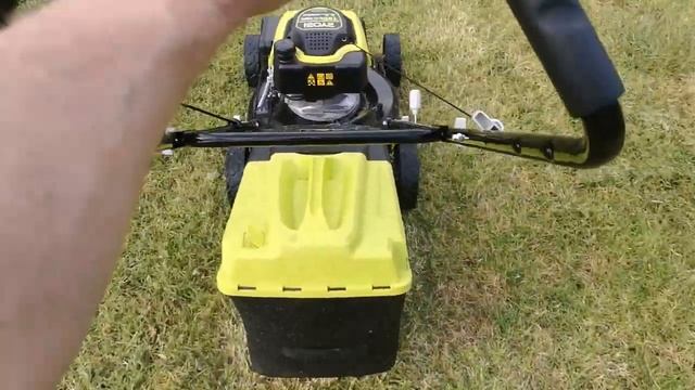 Ryobi 160cc lawn mower , under rated affordable смотреть онлайн