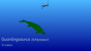 44 Largest Extinct Reptiles - Size Comparison = (Plesiosaurs Pliosaurs Ichtyosaurs Mosasaurs)