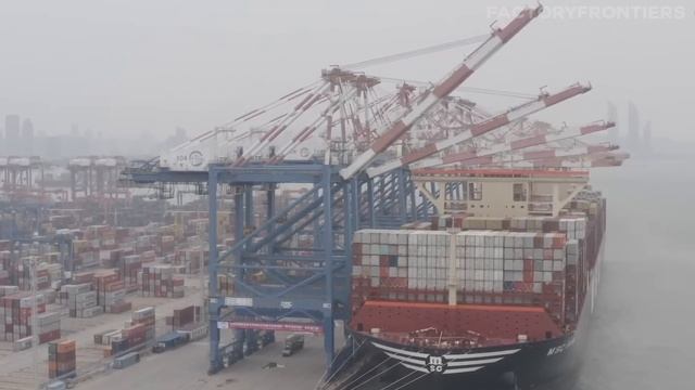 INSIDE the World's LARGEST Container Ship