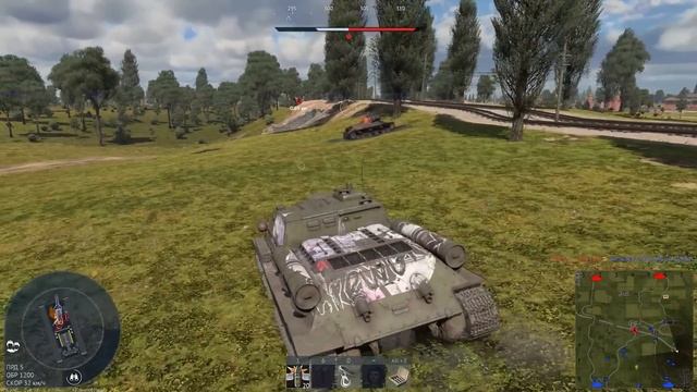 ИСЧЕЗАЮЩИЙ УРОН СУ-85 в War Thunder смотреть онлайн