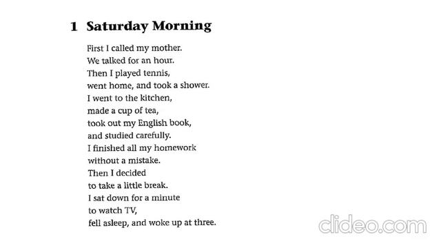 GrammarChants 8.1 Sunday morning смотреть онлайн