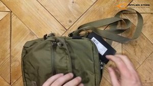 Helikon-Tex EDC Compact Shoulder Bag (all features shown) - Overview by applied-store.com