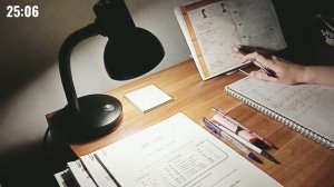 1 hour study with me | real time | учись со мной 1 час