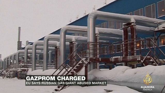Russian gas giant Gazprom charged by European Union