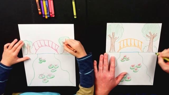 Monet's Water Garden - Mr. Frost's Art Factory смотреть онлайн