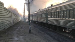 Ретро-поезд, паровозы Л-5259 и Л-2057