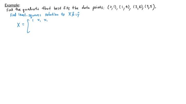 Linear Algebra - Other Regression Models
