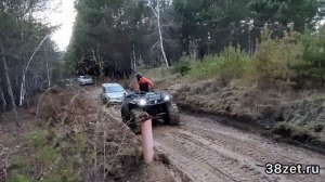 Как заехать на скользкую горку? ЗЭТ Командир спешит на помощь!