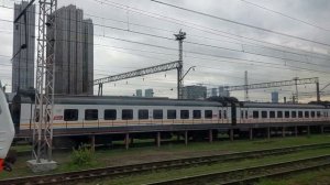 Поездка на электропоезде Иволга 4.0 по МЦД-4 Железнодорожная-Апрелевка