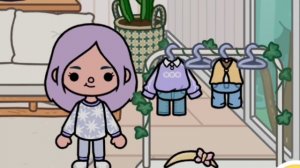 Челендж «24 часа в фиолетовом цвете» /// тока бока /// Toca boca /// Toca life world ///