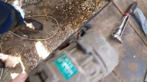 замена подшипника на компрессоре кондиционера автомобиля Шаран.