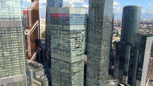 Москва Сити (Moscow City) - Август 2021 - обзор с Дрона