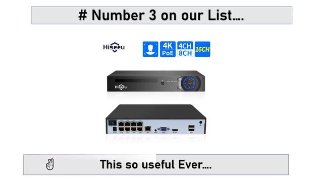Top 5 Best NVR Video Recorders | 4K POE NVR Video Recorder