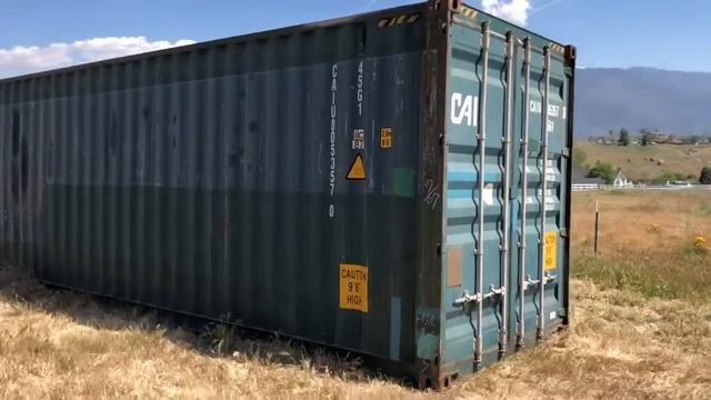 40'HC Cargo Shipping Storage Container Tehachapi CA Kern County Patriot Containers 888-611-5698