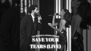 The Weeknd & Ariana Grande - Save Your Tears (Live at the iHeartRadio Awards)(Audio)