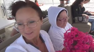 Поездка в Кинешму. На пароходе музыка играла.. Весёлые обитатели Мережки. 8 августа 2020 года.