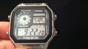 Casio AE-1200 WHD-1AVEF World Time Watch