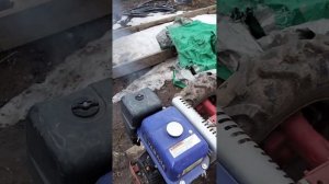 Запуск мотоблока МТЗ " Yamaha" с зимовки/Launch of the MTZ "Yamaha" tillerblock from winter quarter