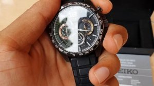 SOLD SEIKO SSB349P1 CHRONOGRAPH BLACK DIAL FULLSET MULUS GARANSI PANJANG FOLLOW IG LakoneWatch