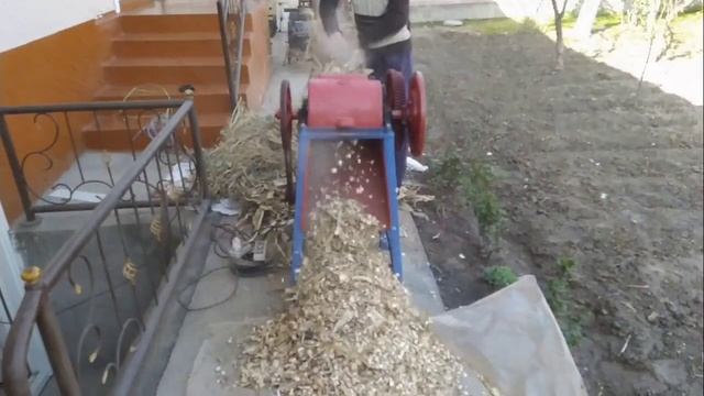 ЧсуТм 15 унверсал ўт майдалагич ишлаш жараёни